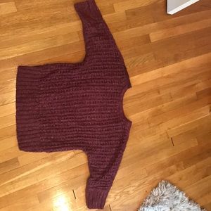 Maroon sweater